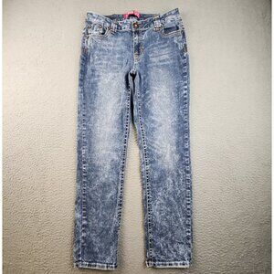 Y2K Zana Di Jeans Women's 12 Acid Wash Straight Stretch Denim Pants